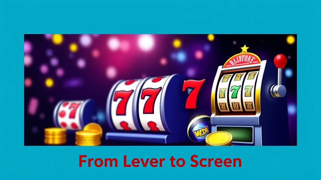 Exploring the Evolution of Online Slot Technology: From Lever to Screen