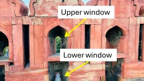 The capital's polluted air is transforming the iconic Red Fort black, a study reveals
